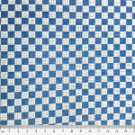 095 - Azul - tecido xadrez