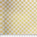 096 - Amarelo - tecido xadrez